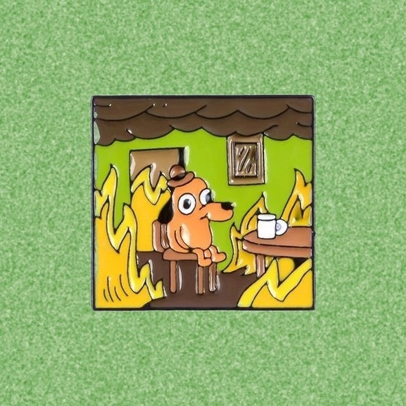 This Is Fine Enamel Pin Set - Picture 4 of 8
